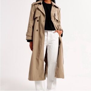 Abercrombie & Fitch Women’s Elevated Trench Coat Size XS